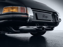 Blackgloss741 Kaege Porsche Exterieur Detail Auspuffanlage